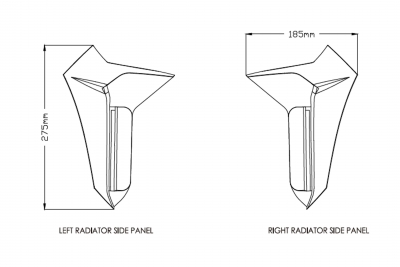 Puig Seitenpanels Yamaha MT-07