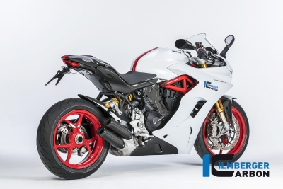 cache-courroie dente en carbone Ilmberger horizontal Ducati Supersport 939