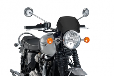 Puig Frontplatte Aluminium Triumph Bonneville T120