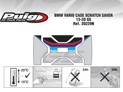 Puig Koffer Sticker Set Vario GS BMW R 1250 GS