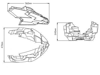 Puig Bugspoiler Kawasaki Z650