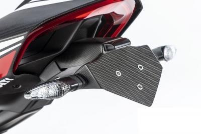 Porta targa in carbonio Ducati Panigale V4 R