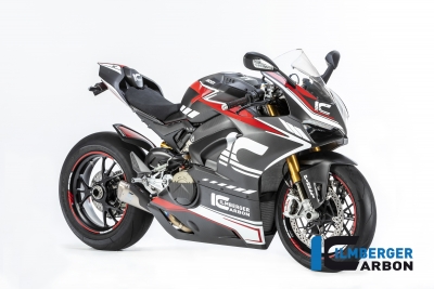 Carbon Ilmberger Abdeckung am Rahmenheck Set Ducati Panigale V4 R