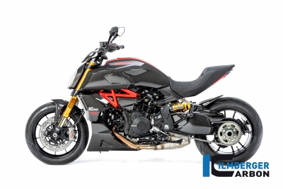 Carbon Ilmberger Rahmenabdeckung Set Ducati Diavel 1260