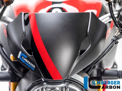 Carbon Ilmberger Windschild inkl. Halter Ducati Monster 1200 S