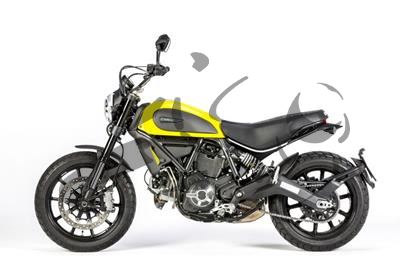 Carbon Ilmberger Abdeckung unterm Rahmen Set Ducati Scrambler Desert Sled