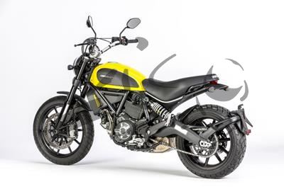 Carbon Ilmberger Windscherm Ducati Scrambler Desert Slede