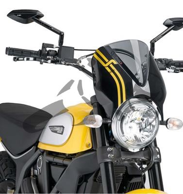 Puig Retro Scheibe matt Ducati Scrambler Full Throttle