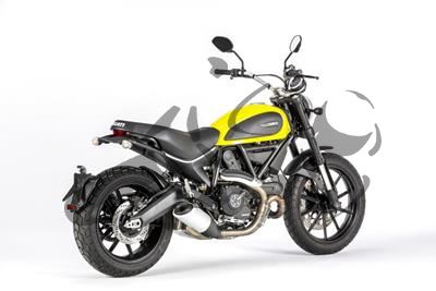 Cubierta Ilmberger carbono bajo bastidor juego Ducati Scrambler Full Throttle