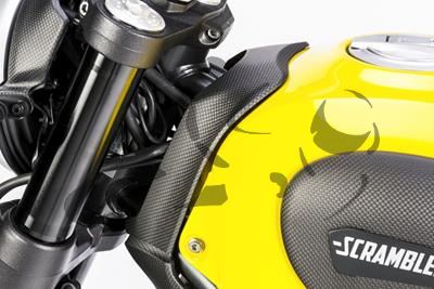 Carbon Ilmberger Upper Tank Cover Ducati Scrambler Full Throttle