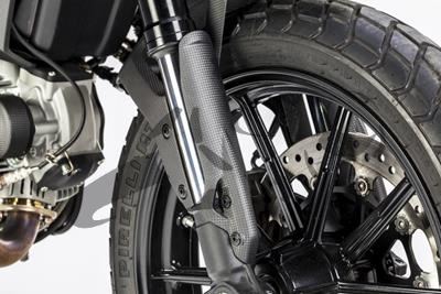 Carbon Ilmberger Kit de protection pour tube de direction Ducati Scrambler Full Throttle