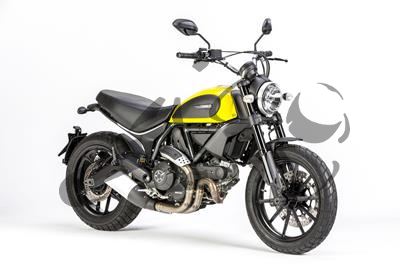Carbon Ilmberger license plate holder Ducati Scrambler Sixty 2
