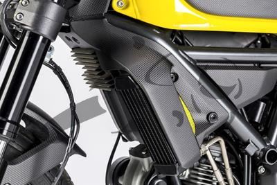 Carbon Ilmberger Khlerverkleidung Set Ducati Scrambler Classic