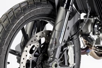 Carbon Ilmberger Standrohrcover Set Ducati Scrambler Classic