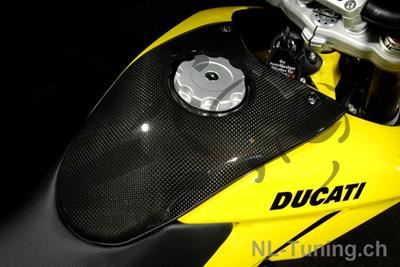 Carbon Ilmberger Tankabdeckung Ducati Hypermotard 1100 Evo