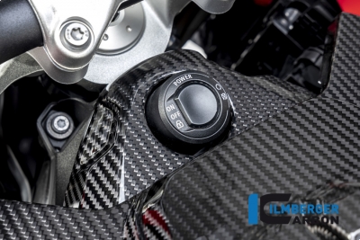 Tapa de la cerradura de encendido de carbono Ilmberger BMW S 1000 XR