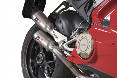 Uitlaat QD Twin Titan Gunshot Ducati Panigale V4