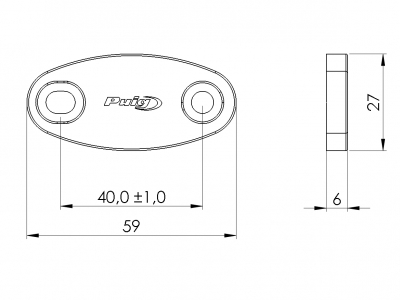 Copri specchietti Puig Honda CBR 500 R