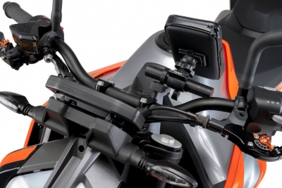 Puig cell phone mount kit Benelli Leoncino 500