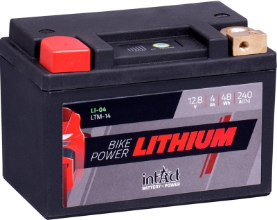 Intact Lithium Batterie