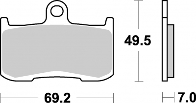 Plaquettes de frein AP Racing SFP Indian Springfield Dark Horse