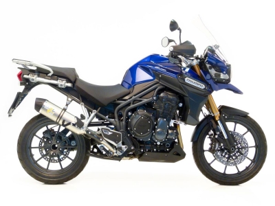 Auspuff Leo Vince LV Een Triumph Tiger Explorer 1200