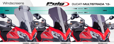 Puig Racingscheibe Ducati Multistrada 1200