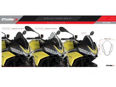 cran sport Puig Aprilia Tuono 660