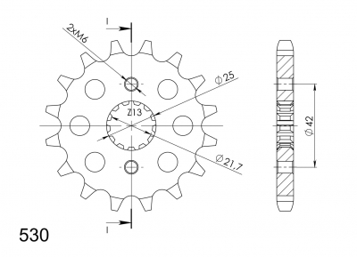 Supersprox sprocket Suzuki GSX-R 1000