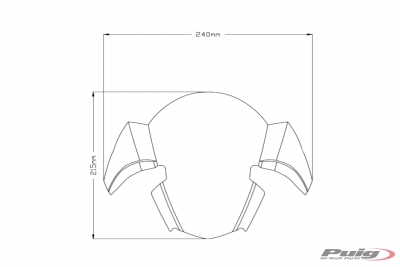 Puig disco deportivo Ducati Monster 937/+