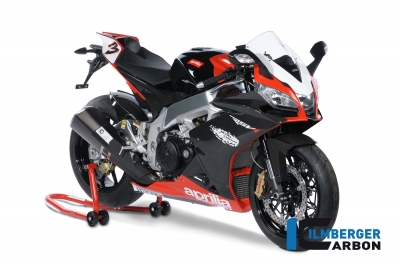 Carbon Ilmberger Kettenschutz oben Aprilia RSV 4