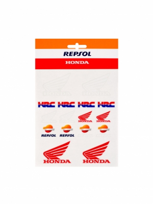 Honda HRC Sticker Set Medium