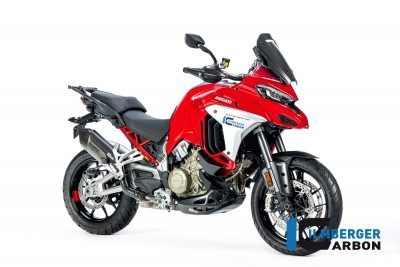 Koolstof Ilmberger Uitlaat Hitteschild Akrapovic Ducati Multistrada V4