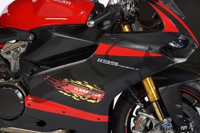 Carbon Ilmberger Seitenverkleidung Set Strasse Ducati Panigale 899