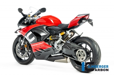 Paracalore scarico in carbonio Ducati Panigale V2