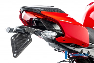 Carbon Ilmberger license plate holder Ducati Panigale V2