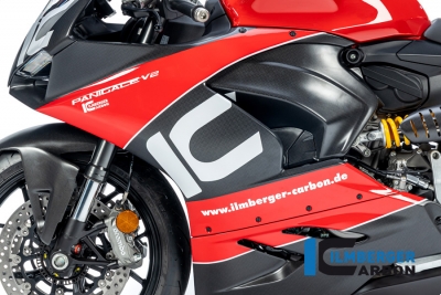 Carbon Ilmberger zijpaneel voor zonder winglets set Ducati Panigale V2