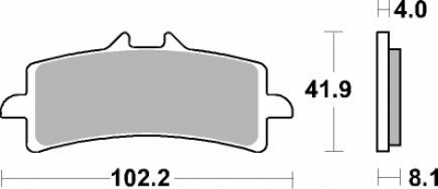 AP Racing remblokken TRR Honda CBR 1000 RR