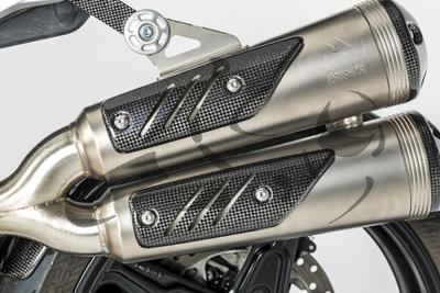 Carbon Ilmberger Auspuffhitzeschutz 2-teilig BMW R NineT Scrambler