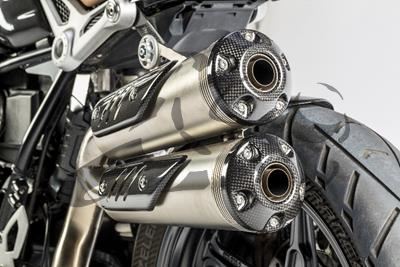 Carbon Ilmberger Auspuffhitzeschutz 2-teilig BMW R NineT Scrambler