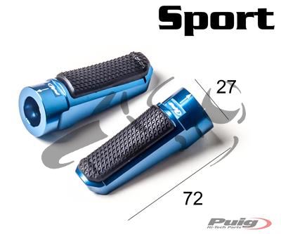 Puig footpegs set Benelli Leoncino 500