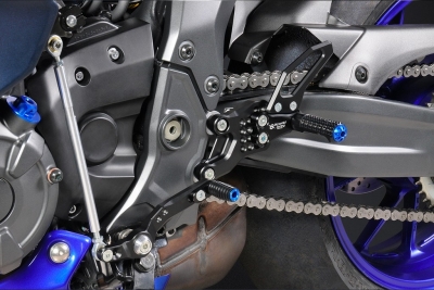 Sistema poggiapiedi Bonamici Yamaha R7