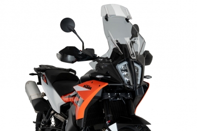 Puig touring windscreen with visor attachment KTM Adventure 790