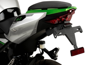 Puig license plate holder Kawasaki Ninja E-1