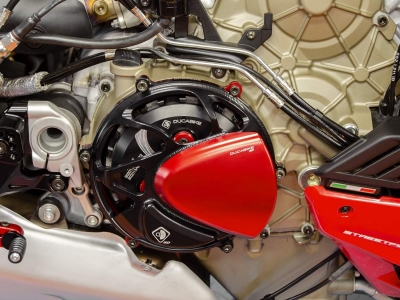 Ducabike open dry clutch cover with air intake Ducati Panigale V4