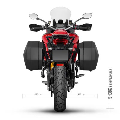 SHAD Seitenboxen Kit SH38X Ducati Multistrada 950