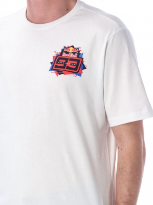 T-Shirt Red Bull Marc Marquez Blanc