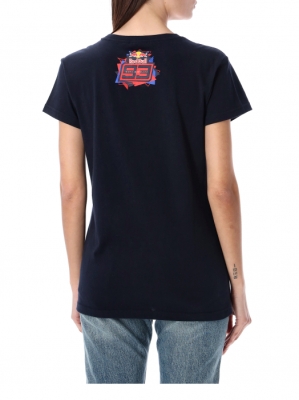 Red Bull Marc Marquez T-shirt Portrtt Dam