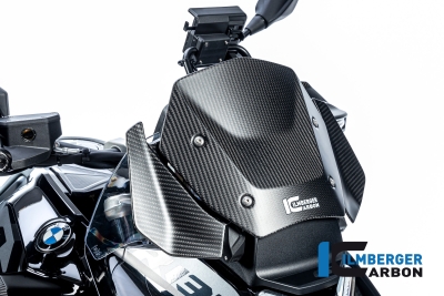 Carbon Ilmberger vindavvisare p BMW R 1300 GS cockpit