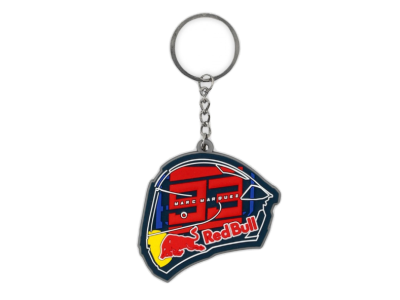 Red Bull helmet key ring